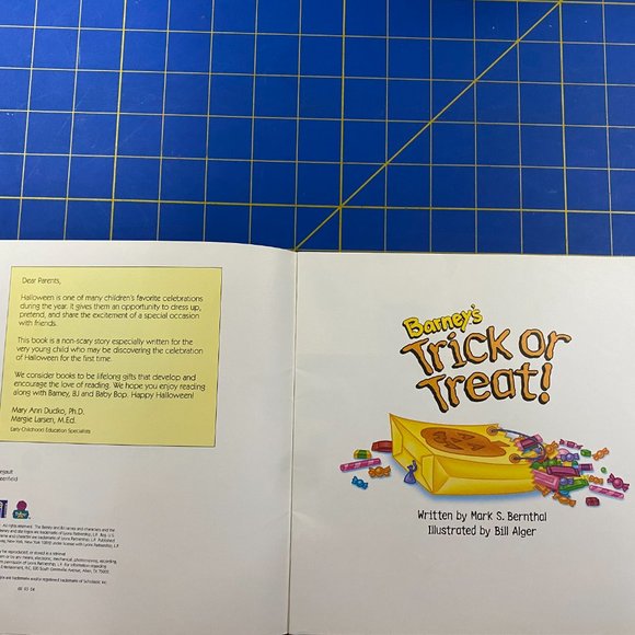 Barney's Trick or Treat!, Mark S. Bernthal - Picture 2 of 2